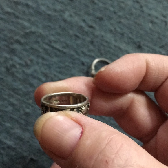 STERLING SILVER DOLPHIN RING - Picture 2 of 2